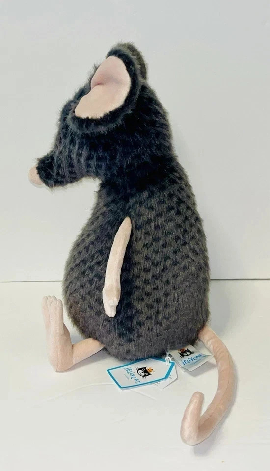 Jellycat LACHLAN SAD RAT Plush Soft Stuffed Toy - Authentic NWT....