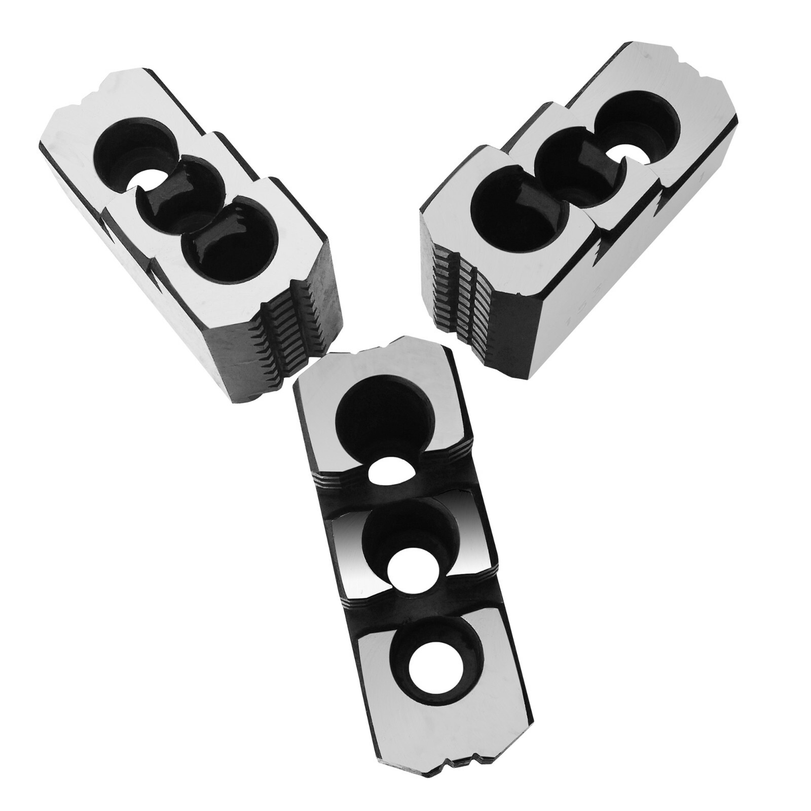 6" Double Step Hard Steel Jaws for Kitagawa Samchully B-206 CNC Lathe Chuck