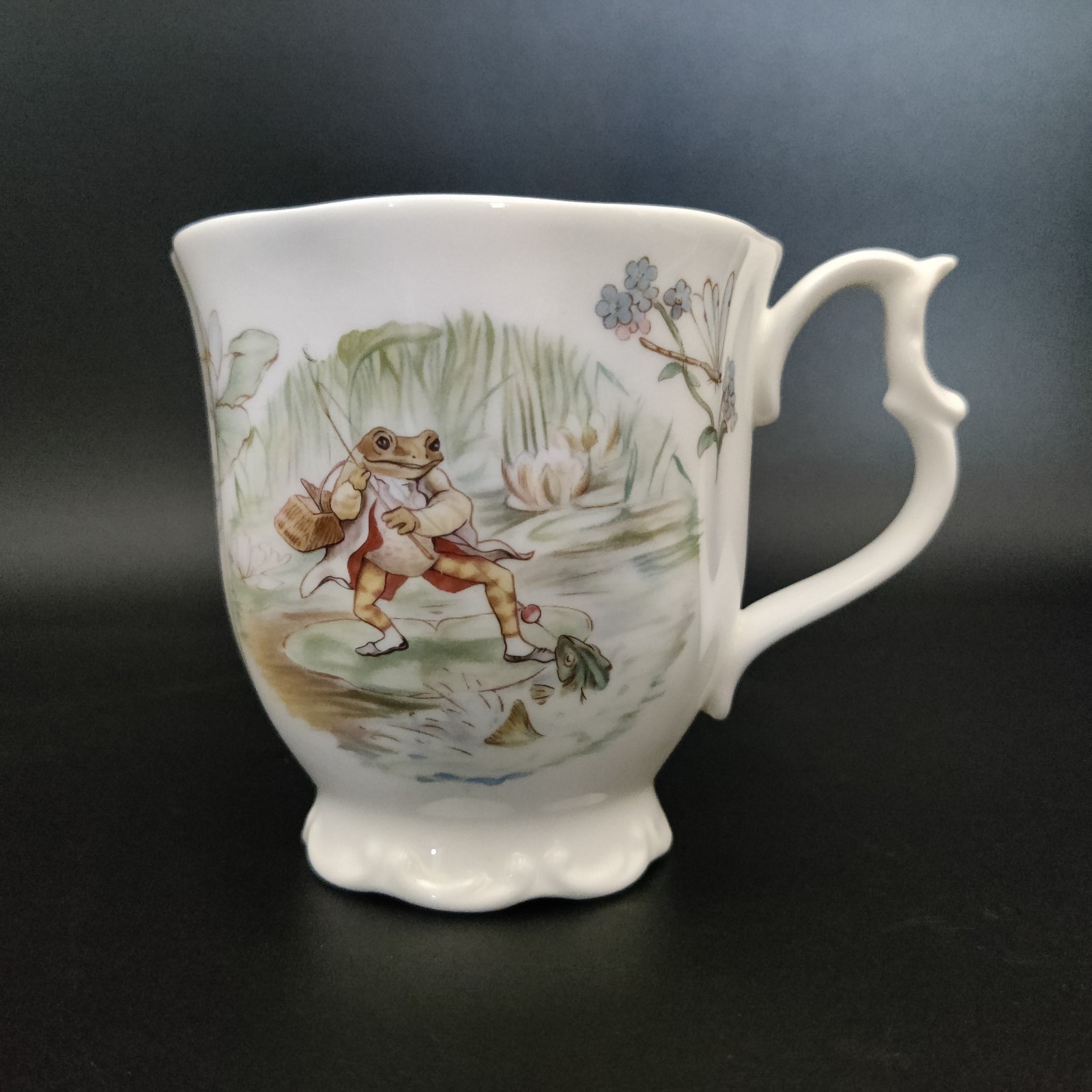 Vtg Royal Albert Jeremy Fisher Mug from The World of Beatrix Potter Series 1986