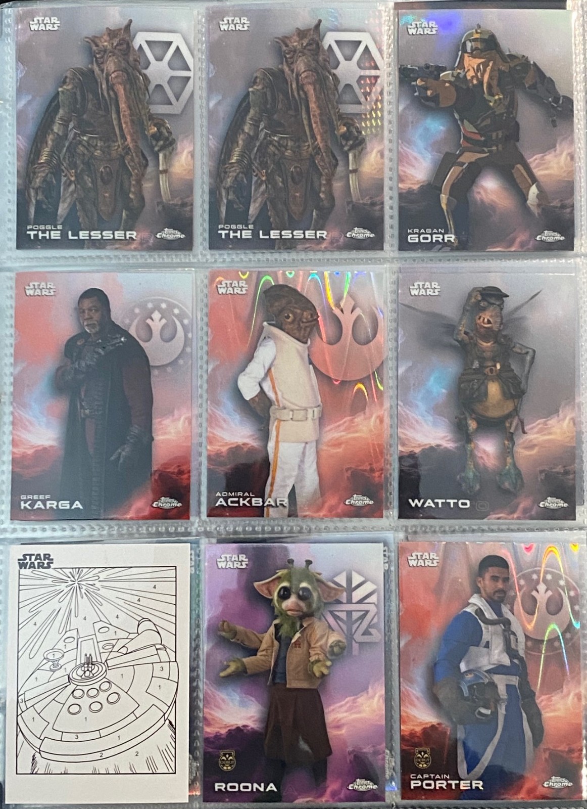 Topps Star Wars 10 Card Mystery Pack - Autos, #'d, Holos, Patch, Slab Chase!