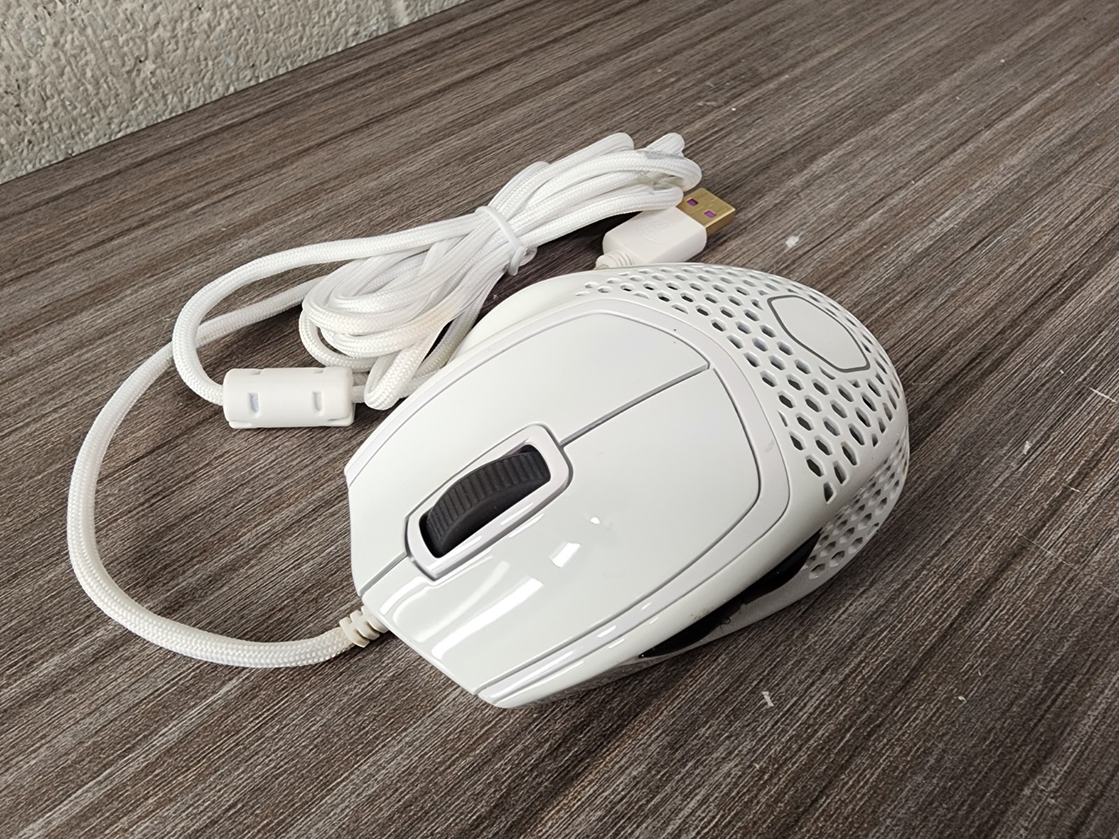 Cooler Master MM720 Wired Gaming Mouse – White