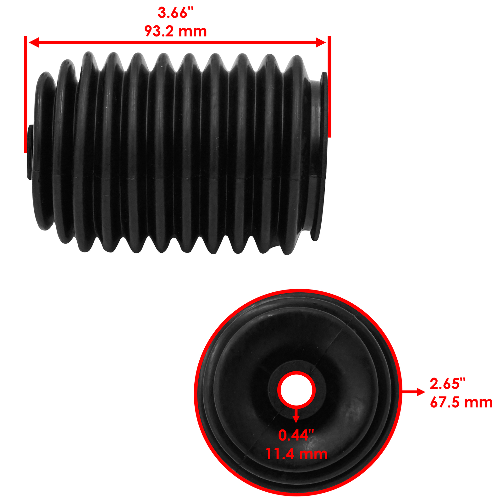 Steering Rack And Pinion Boot Kit for Polaris RZR XP 1000 2014 2015 2016-2018