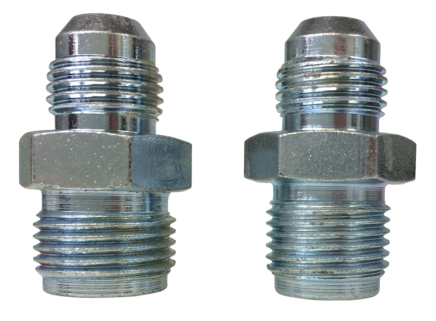 GM Power Steering Box Inverted Flare Style -6 an Fittings #1653