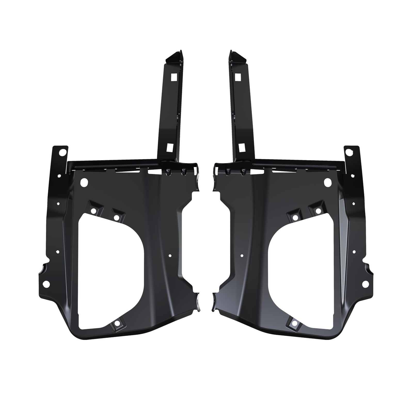 Front Bumper Bracket Set Compatible with 2010-2018 Dodge RAM 2500 3500 4500