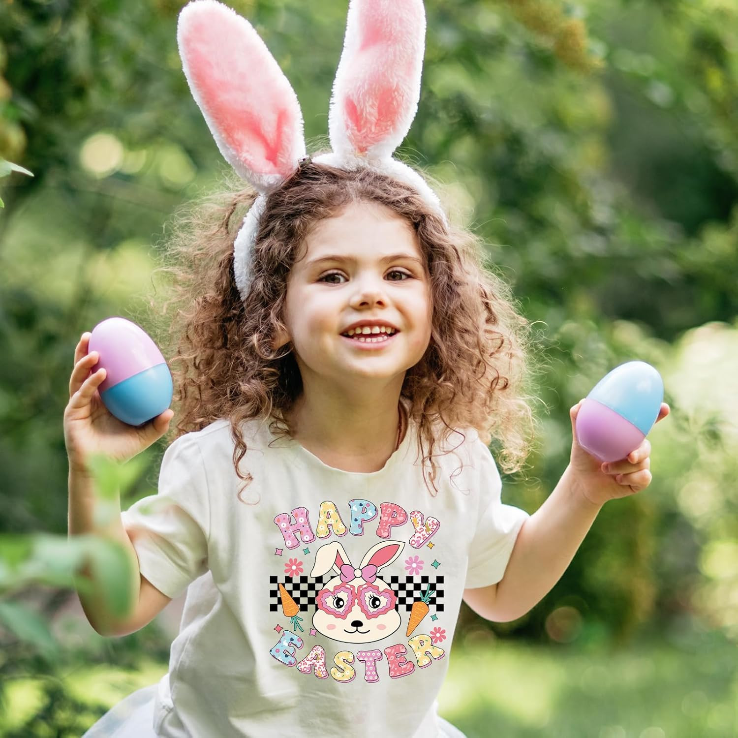 Dtf Transfers Ready to Press - 20 Pcs Easter Iron on Transfers for T-Shirts, Jes