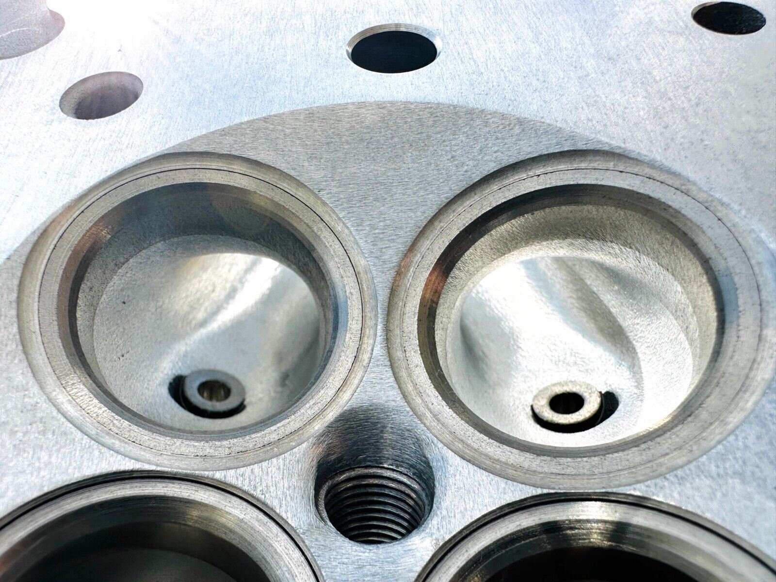 400EX Ported Cylinder Head Porting Assembled Valve Full Port Head Kibble Valves