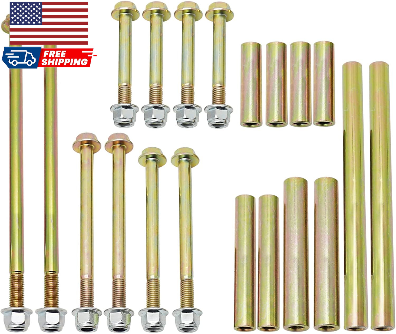 Rear A-Arm Bushing Rebuild Kit 2 Side for Polaris Sportsman 1000 850 550 2010