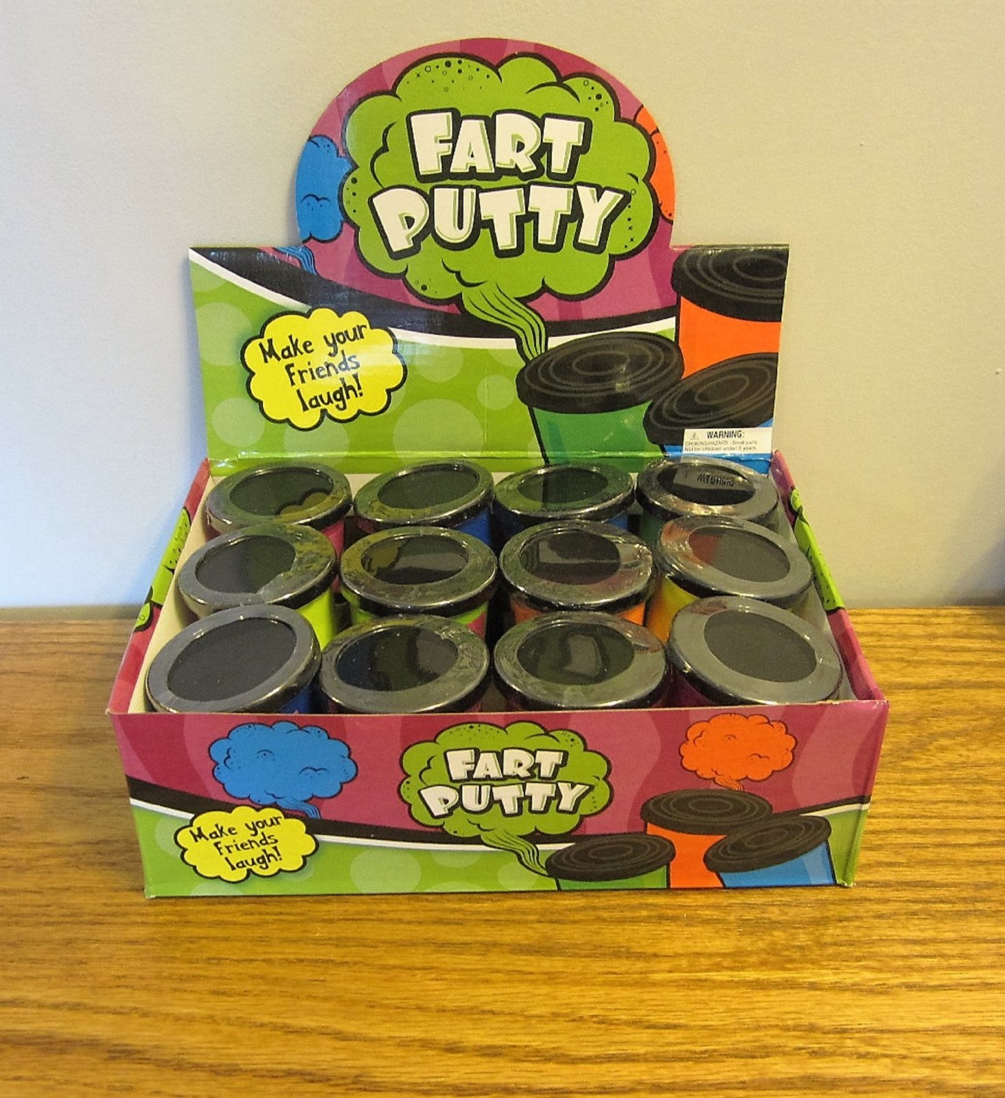 3 NEW FART PUTTY SLIME GAG GIFT FARTING NOISE MAKER BIRTHDAY PARTY FAVOURS