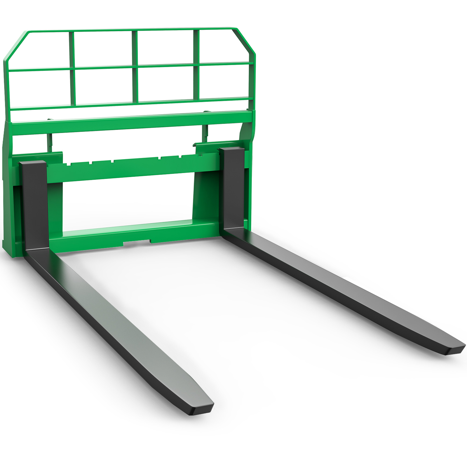 4000 Lbs Quick Attach Pallet Forks 45" Frame 48" Blades for Skid Steer Tractors