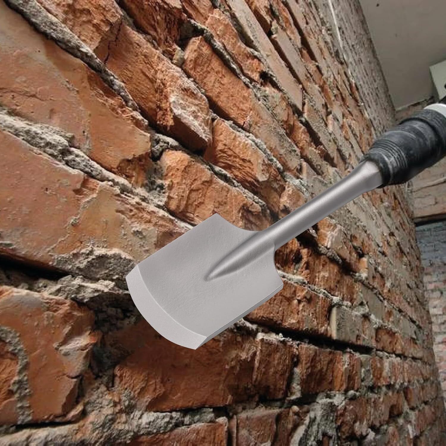 1PC SDS MAX Clay Spade Scoop Square Flat Shovel Chisel Bit for Jack Hammer Drill