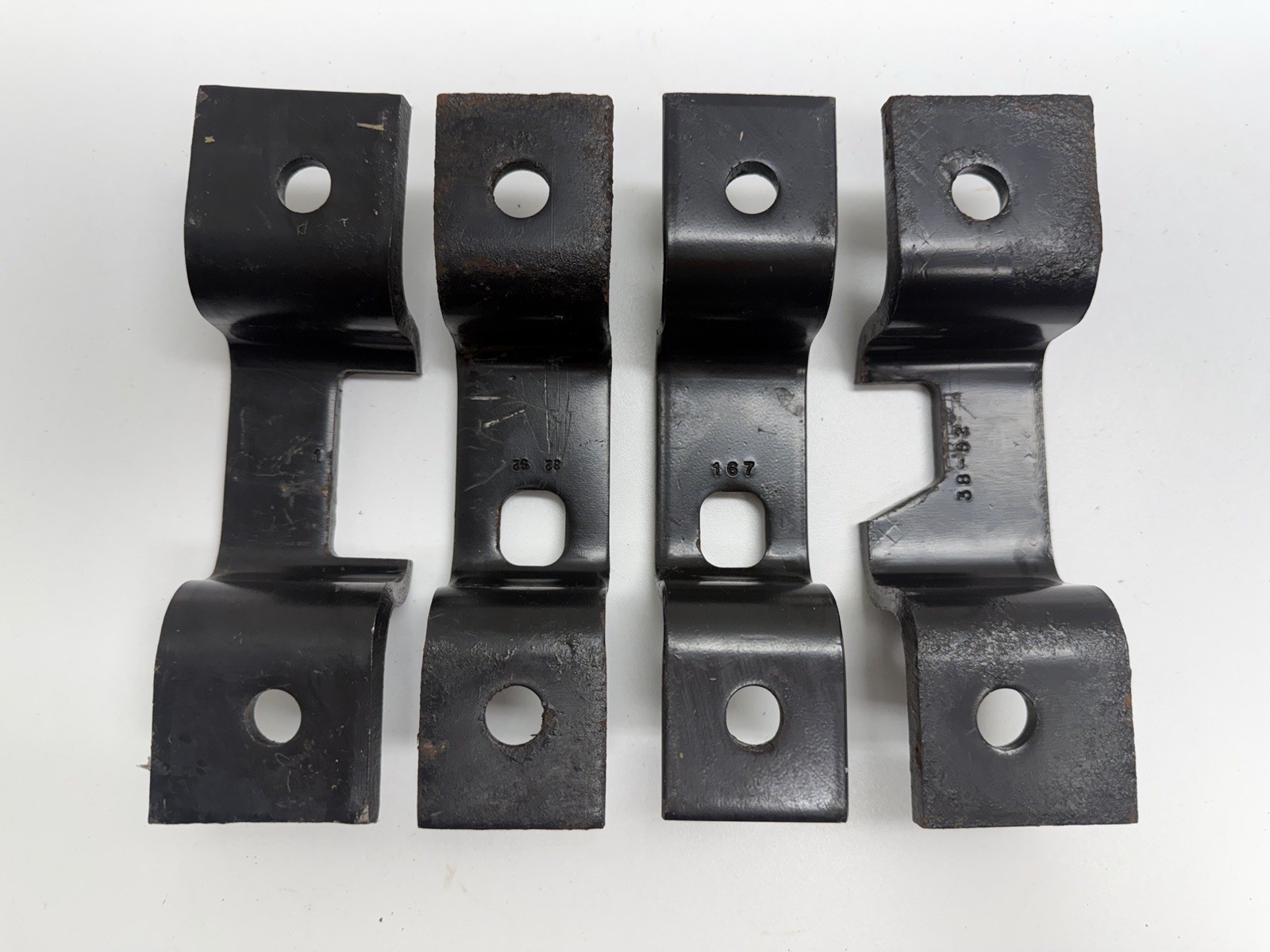 92 - 07 FORD VAN ECONOLINE E SERIES CLUB WAGON BENCH SEAT MOUNTING BRACKETS B40