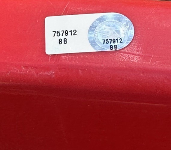 Fenway Park Aisle End Stadium Seat Boston Red Sox Game Used MLB Authenticated