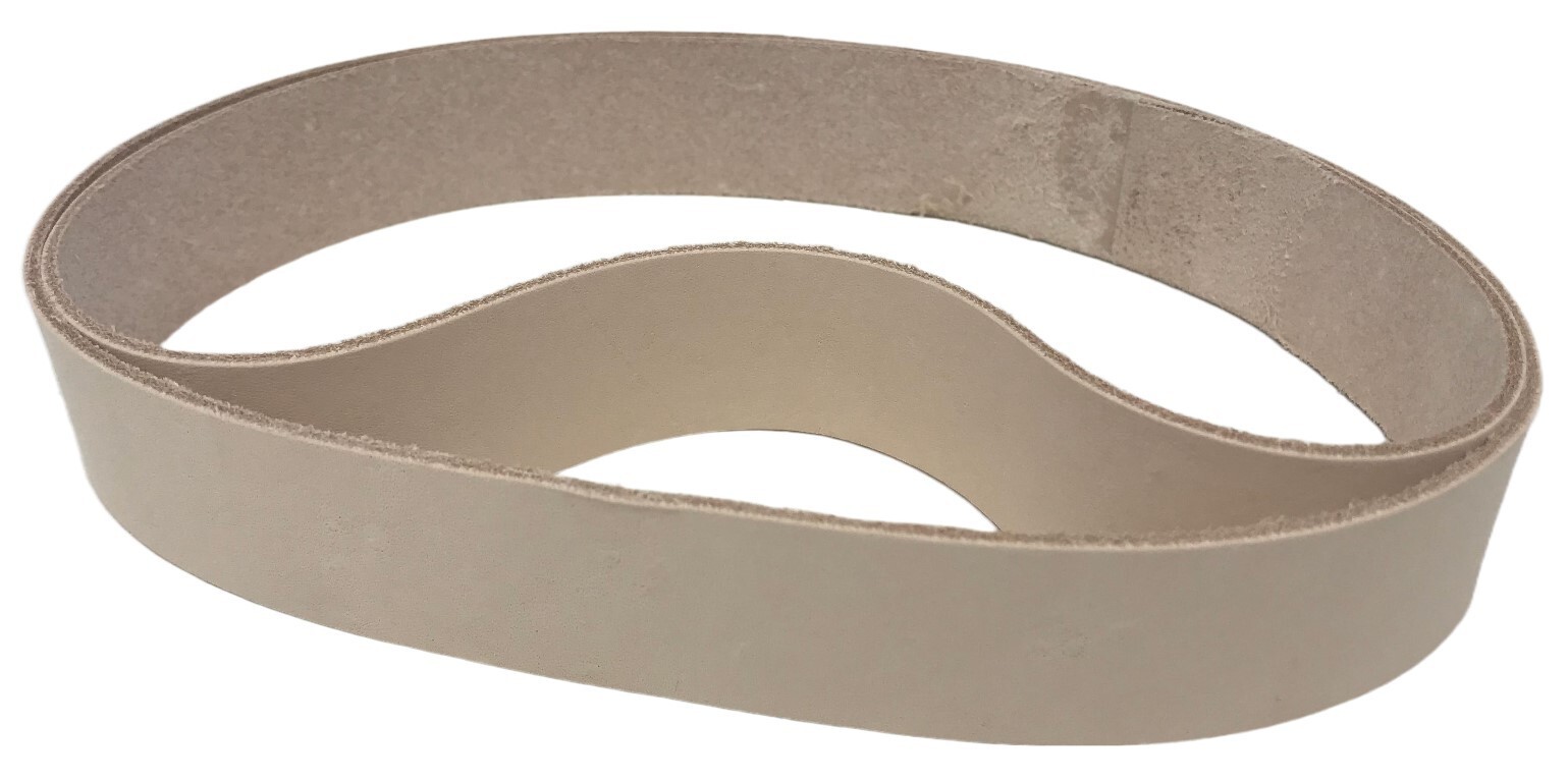 1x18 in. 2 Pack Leather Honing Belt SUPER STROP for Ken Onion Blade Attachment