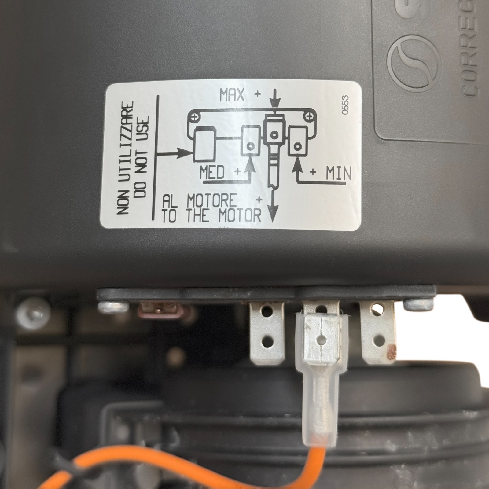 NEW SPAL Blower Motor Assembly 006-A45/B-22 (12 Volt) With 3 Speed Resistor
