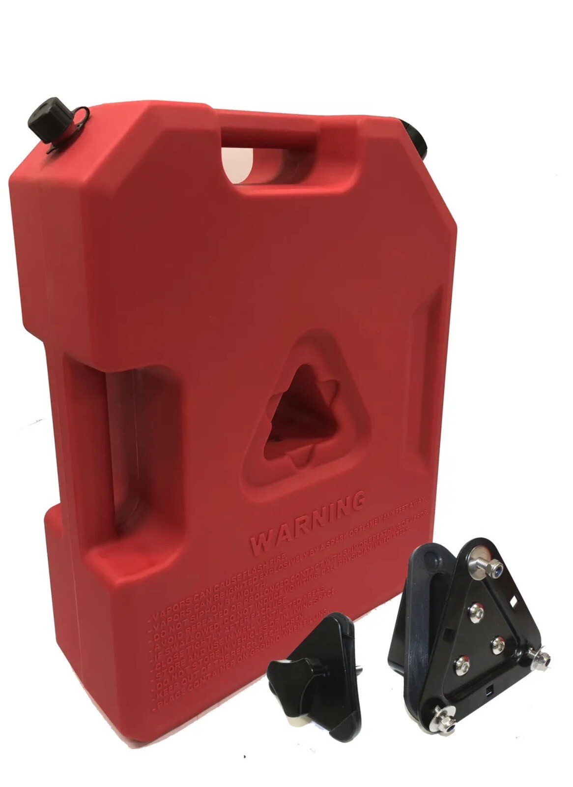 3 GALLON JERRY CAN W/MOUNTING BRACKET OUTDOOR VEHICLE JEEPS Overland Axis