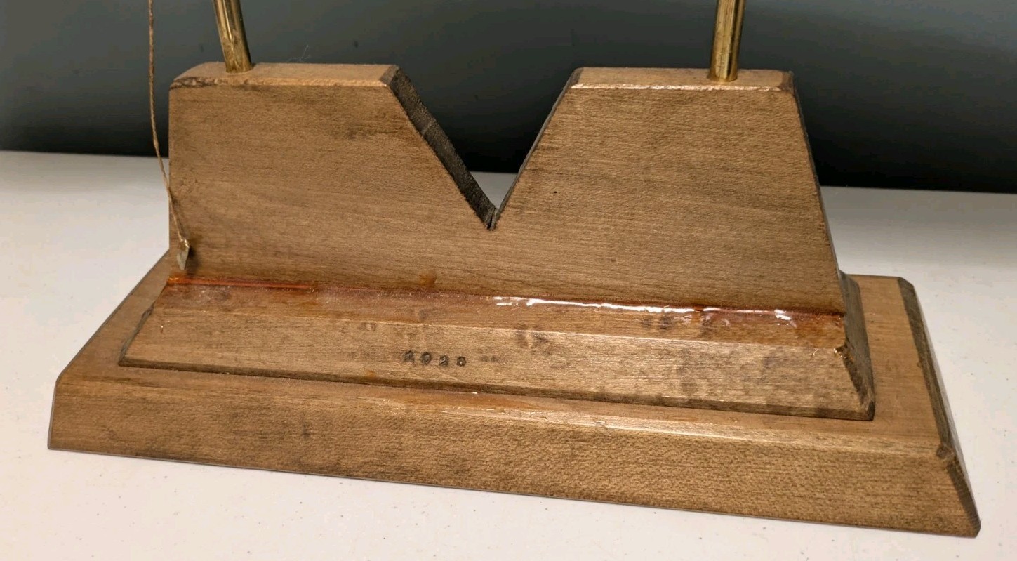 Antique Handmade LZ-127 Graf Zeppelin Germany Paper & Wood Model 1928 AJ