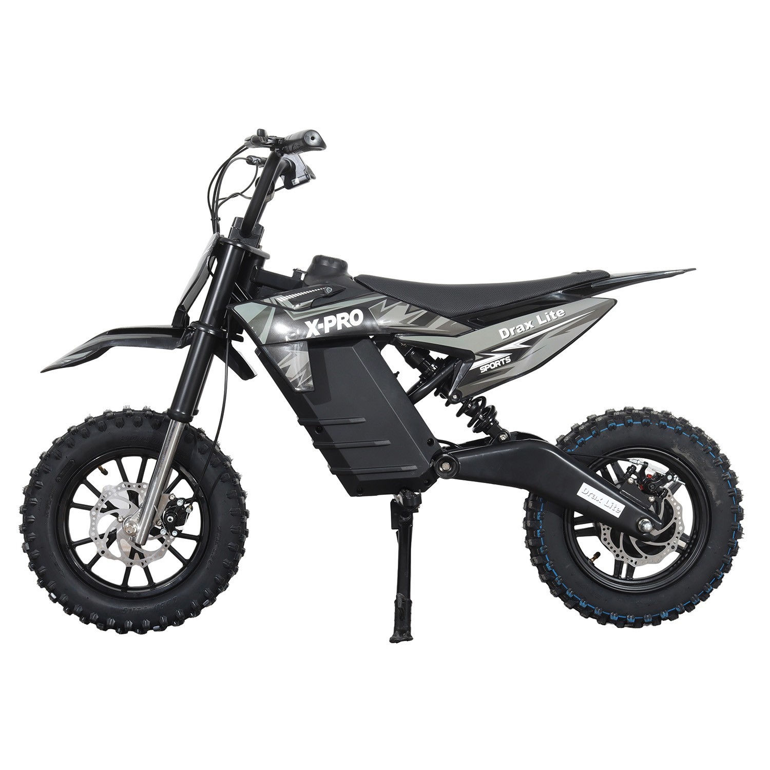 X-PRO Drax Lite 1200W 48V 10.4AH Electric Dirt Bike Ebike 3 Speed for Kids Teens