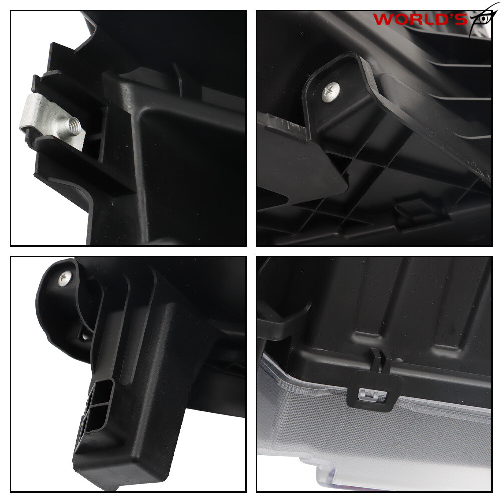 For 2019-2021 Chevy Silverado1500 LH&RH Headlights Assembly LED W/Halogen Signal