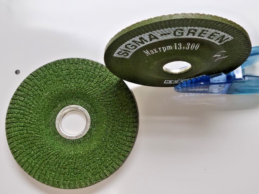 Sigma Green Part # 730000 Grinding Wheel,4-1/2 X 7/8",36 Grit PACK OF 5
