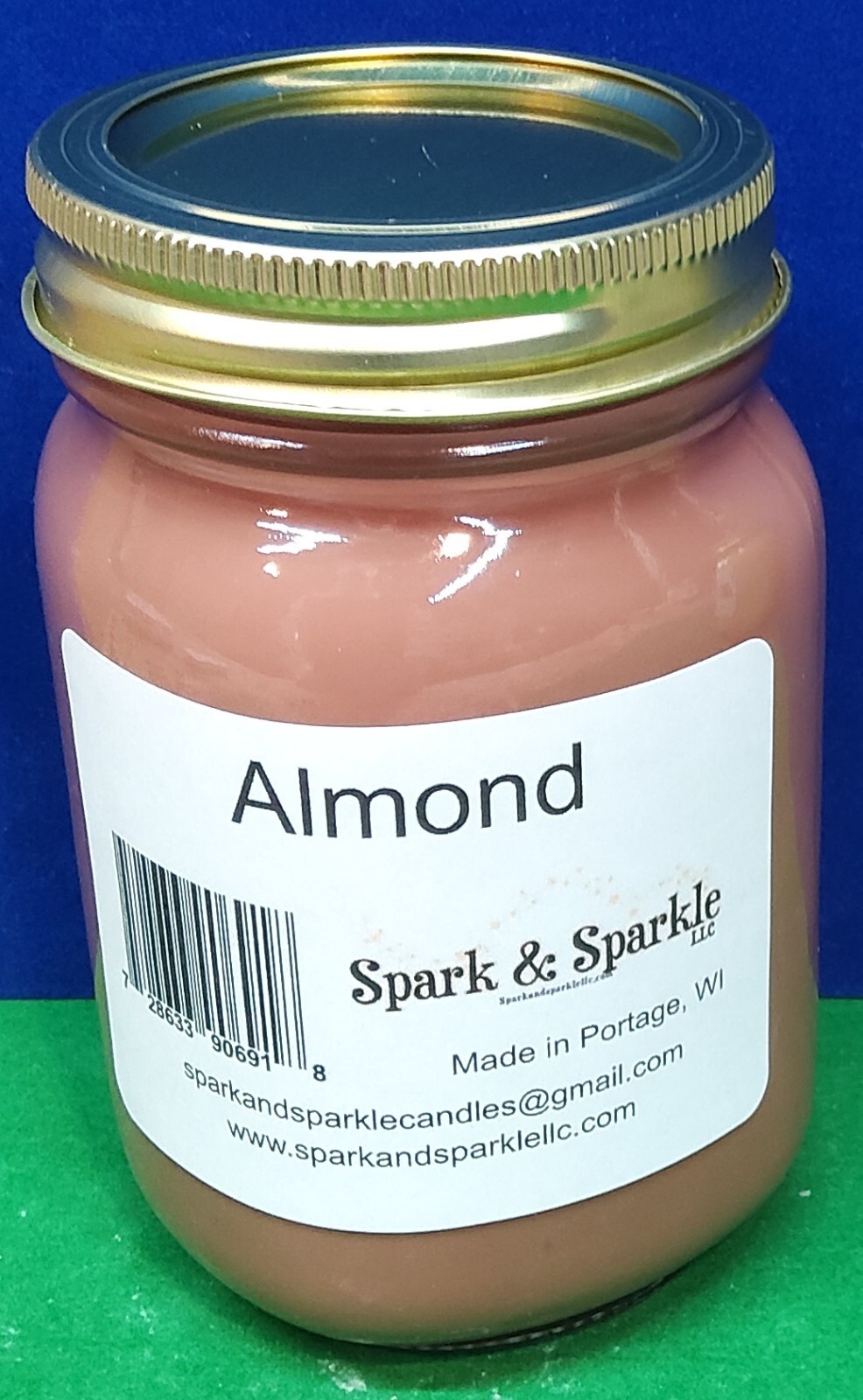 16oz Jar candle, Max Scented 100% Soy Wax over 100 Scents