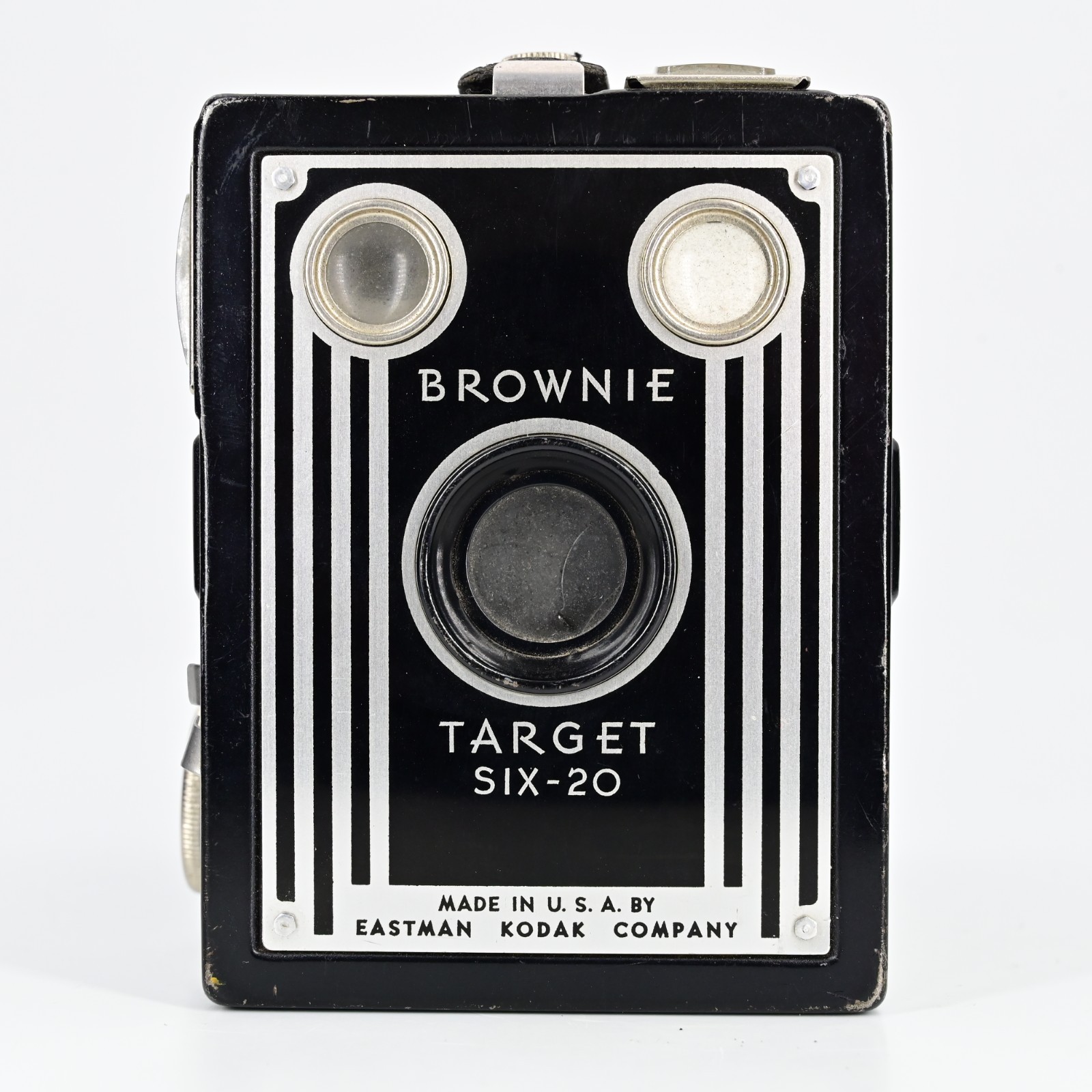 Kodak Brownie Junior + Brownie Target Six-20 620 Box Camera lot of 5 Art Deco