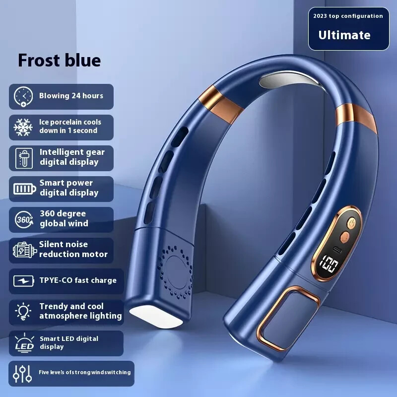 Hanging Neck Fan Cooling Air Cooler Little Electric Air Conditioner Portable New