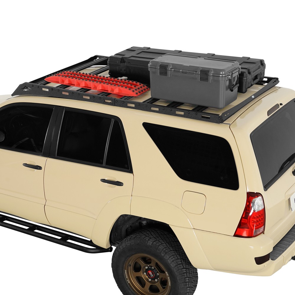 Hooke Road Roof Rack Luggage Carrier Basket Black for Toyota 4Runner 2003-2009