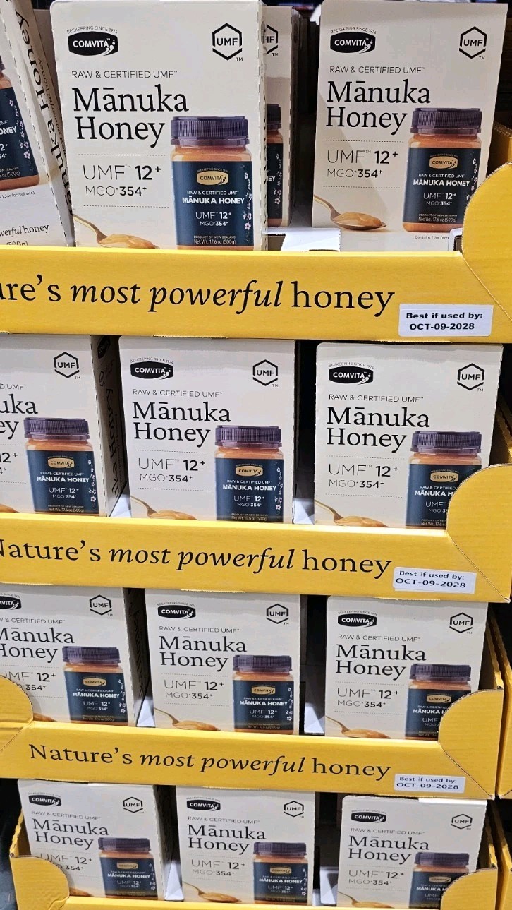 2pk COMVITA MANUKA HONEY 17.6 oz  NEW ZEALAND RAW  UMF 12+, MGO 354+ EXP: 2028