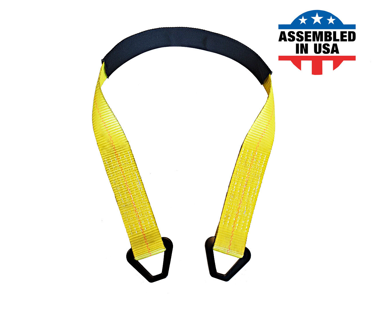 USA Off Road Axle Strap for Race Car Auto Hauler Tow Truck 4x4 ATV UTV Tie Down