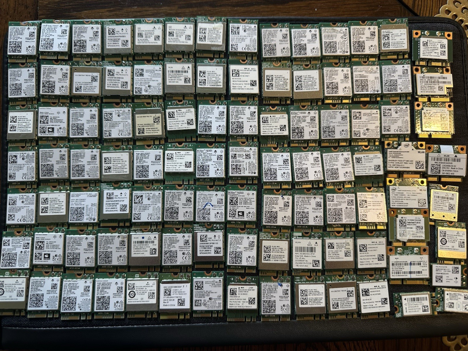 [2 ] LOT OF 100 PIECES WIFI WIRELESS CARDS DIFFERENT