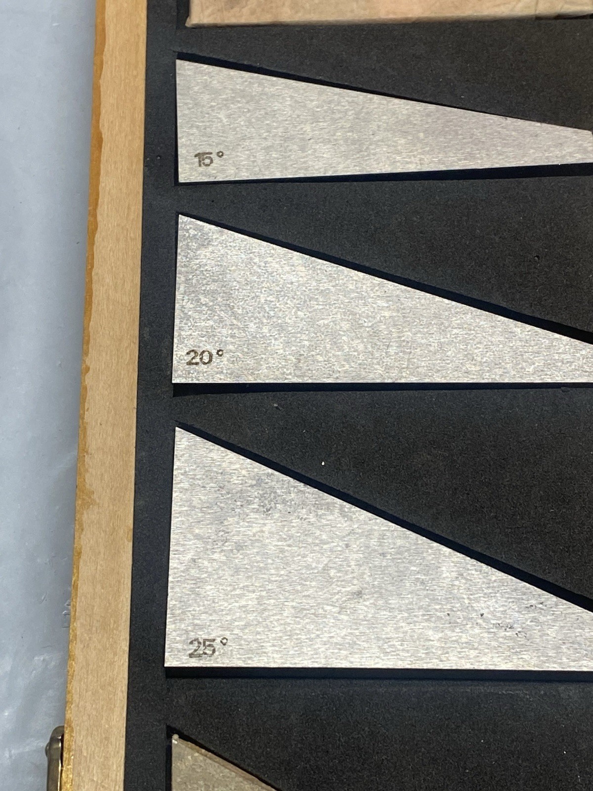 Fowler 12-Piece Steel Angle Block Set with Case, 53-666-000-0