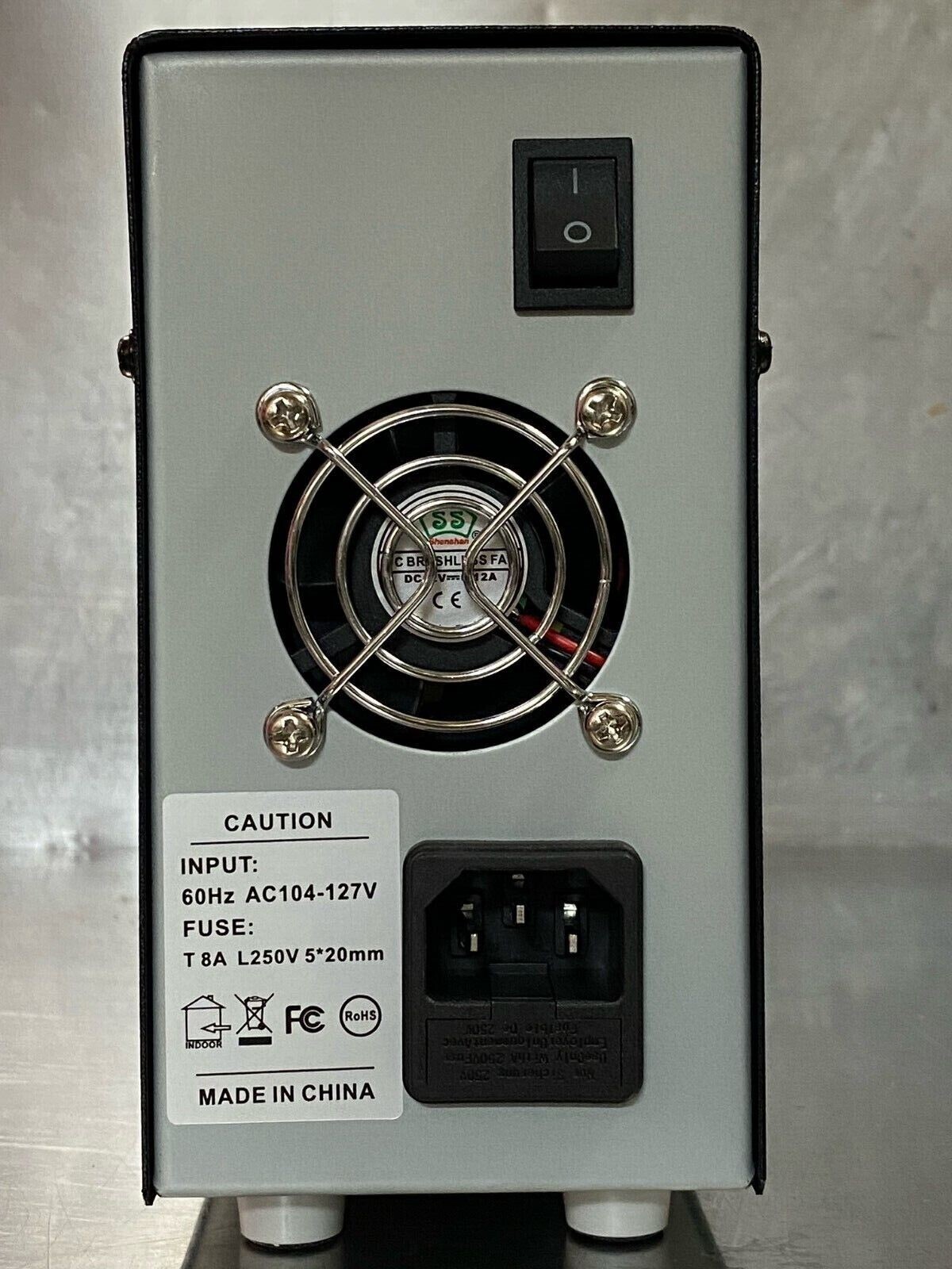 TACKLIFE 0-30V DC 10-AMP Variable Power Supply Course /Fine Adjustment 12V MDC02