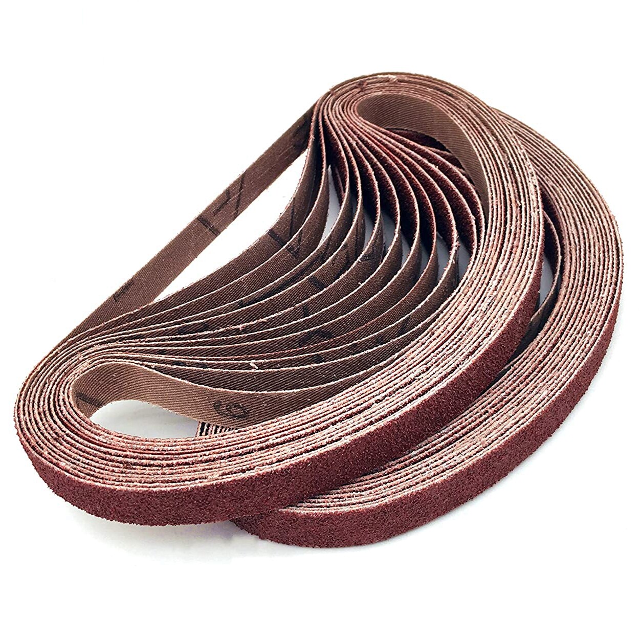 1/2 x 18" Sanding Belts Air File Belt Sander Sandpaper 40 60 80 120 180 240 Grit