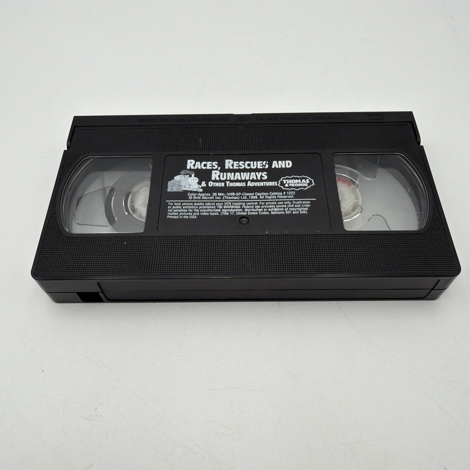 Thomas Tank Engine & Friends Races Rescues Runaways Other Adventures VHS 1999