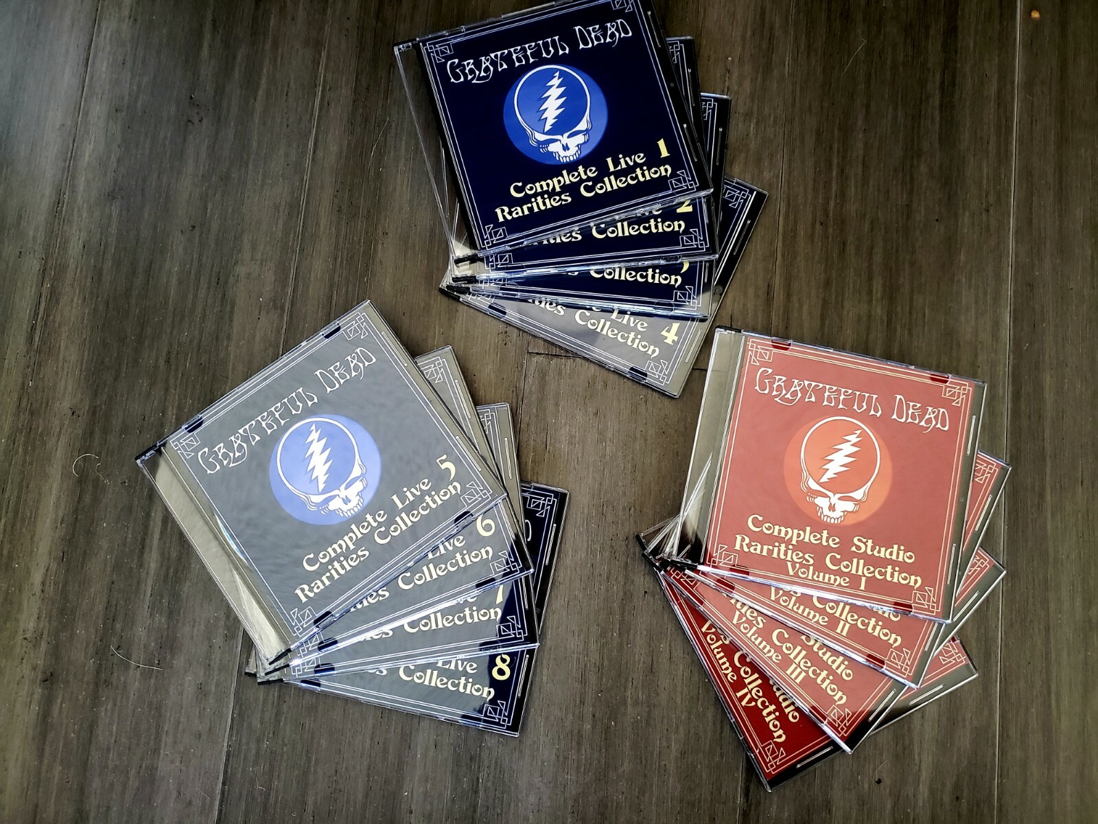 GRATEFUL DEAD 12 CDs COMPLETE LIVE & STUDIO RARITIES COLLECTIONS