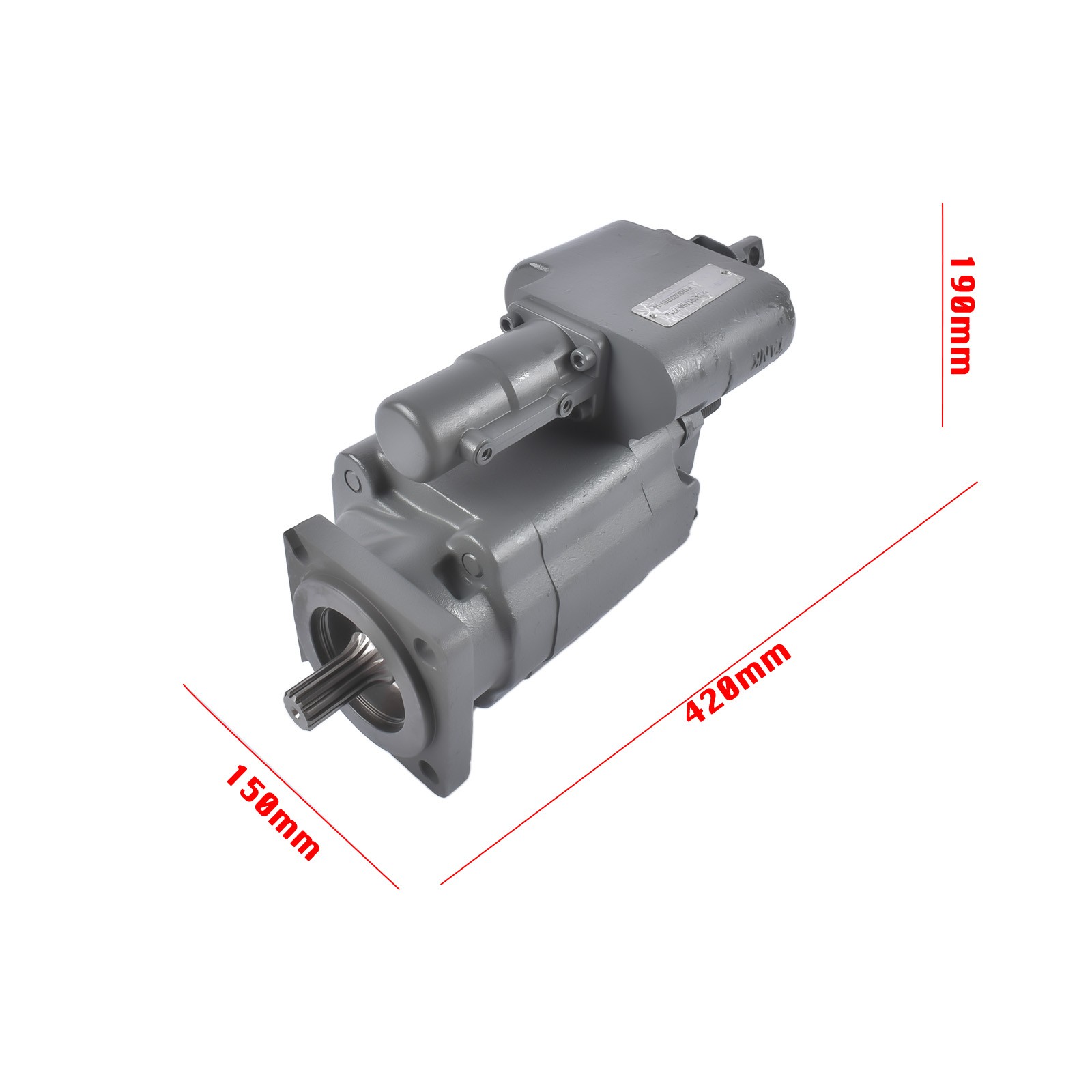 Heavy Duty Truck Dump Pump Direct Mount C Series with Air Shift for WAP102-25LAS