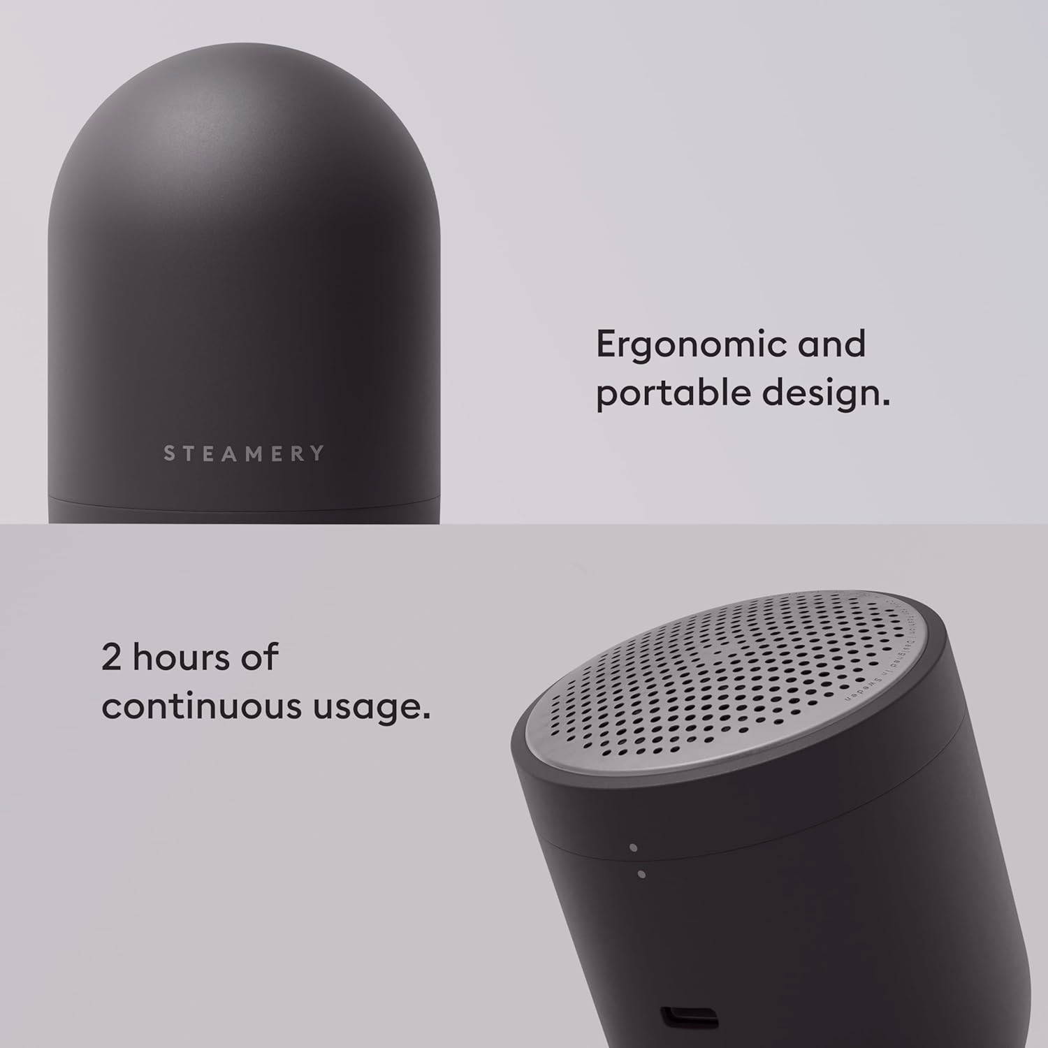 Steamery Pilo 2 Fabric Shaver, Charcoal BRAND NEW