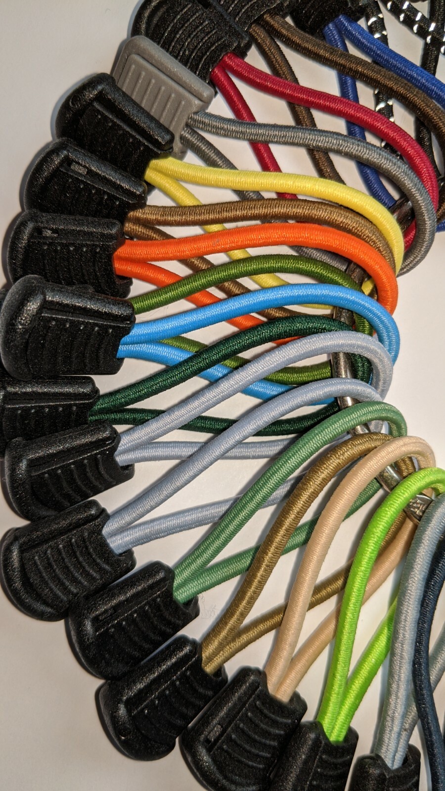 10 Zipper Pulls w/ Bungee Cords Different Colors to Choose Backpacks Luggage etc