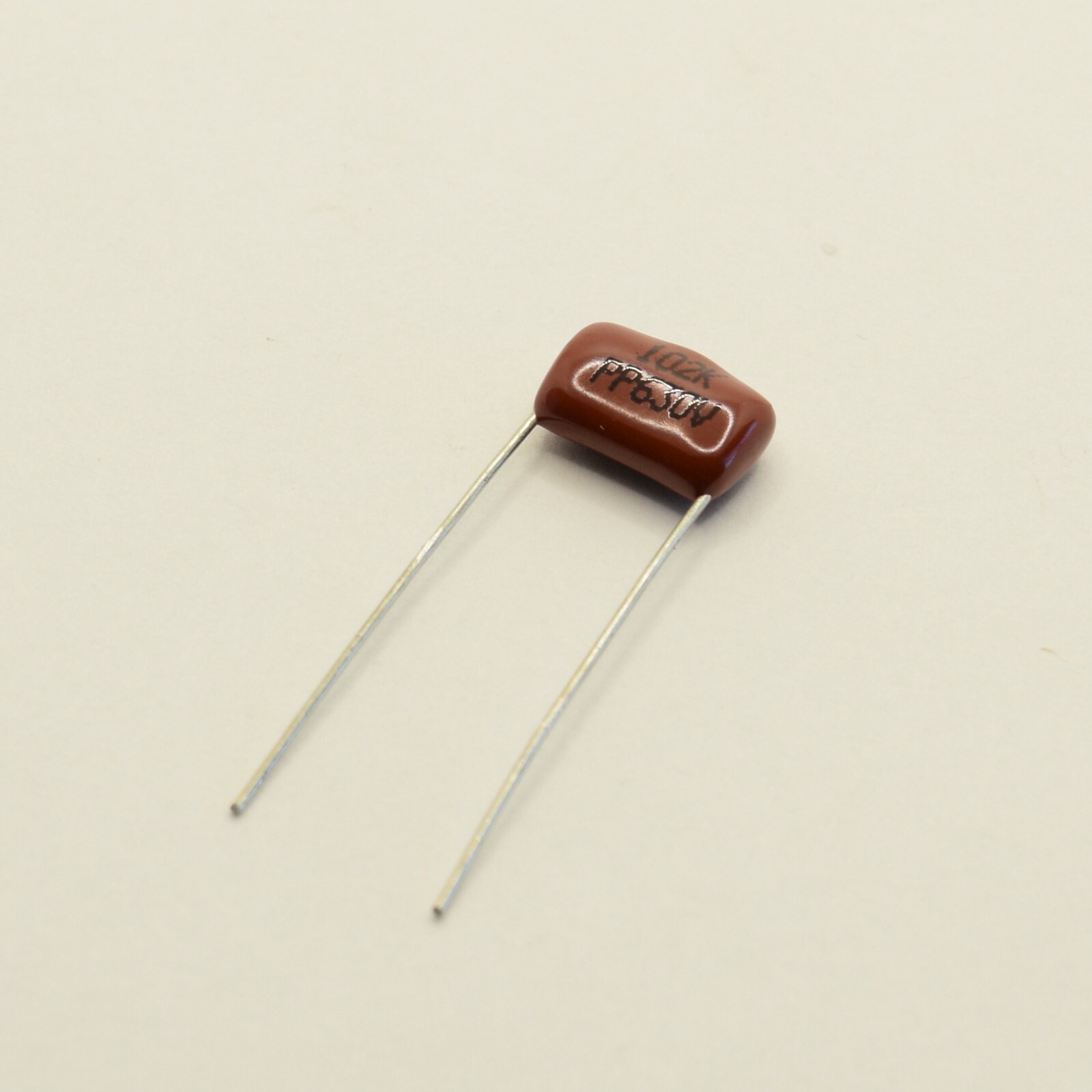 Cinnamon Drop .001uF Polypropylene Film Capacitors Set of 5