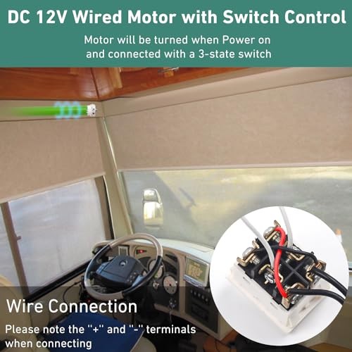 DM25DS - Motor eléctrico de repuesto para persianas enrollables para