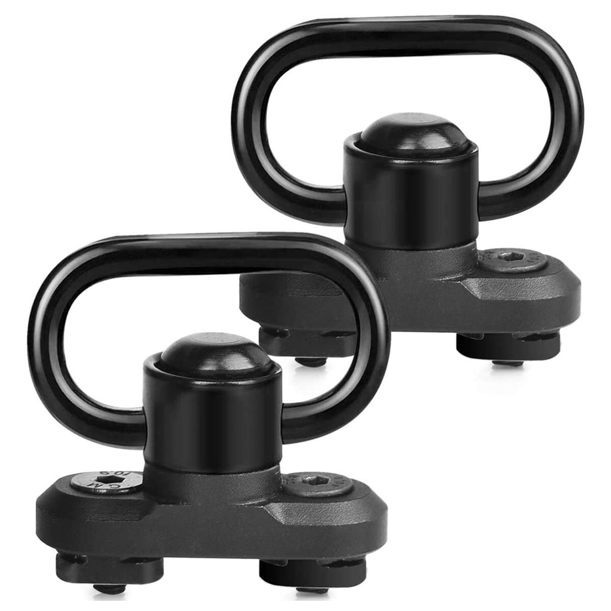 Single Point Rifle Sling Bungee Adjustable Strap MLOK Quick Release Sling Swivel