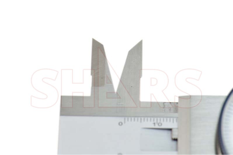 SHARS 12" Dual Reading Inch Metric Stainless Steel Dial Caliper NEW R}