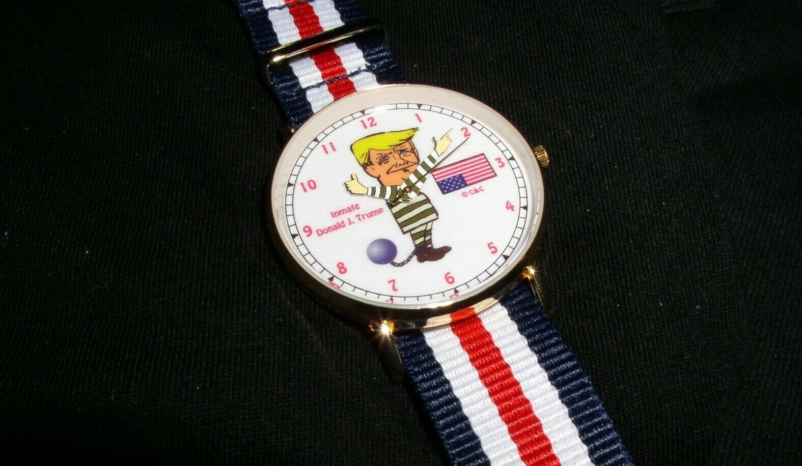 President Donald J. Trump Collectible Jailbird Watch
