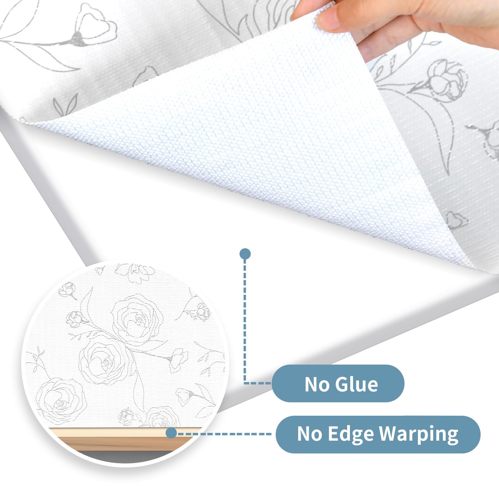 Shelf Liners for Kitchen Cabinets 12in x 20FT Non Adhesive Drawer Liner Slive...