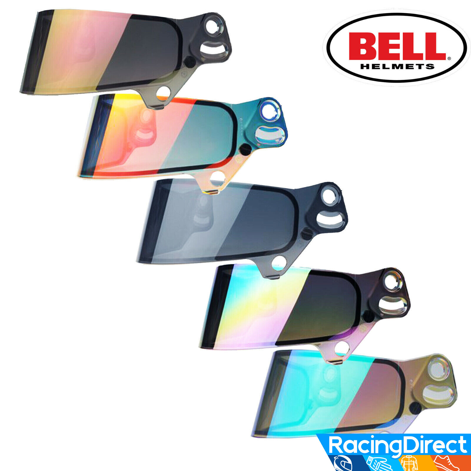 Bell SE07 3MM DSAF Shield - HP7 RS7 & Carbon RS7-K Helmet Visor - All Styles