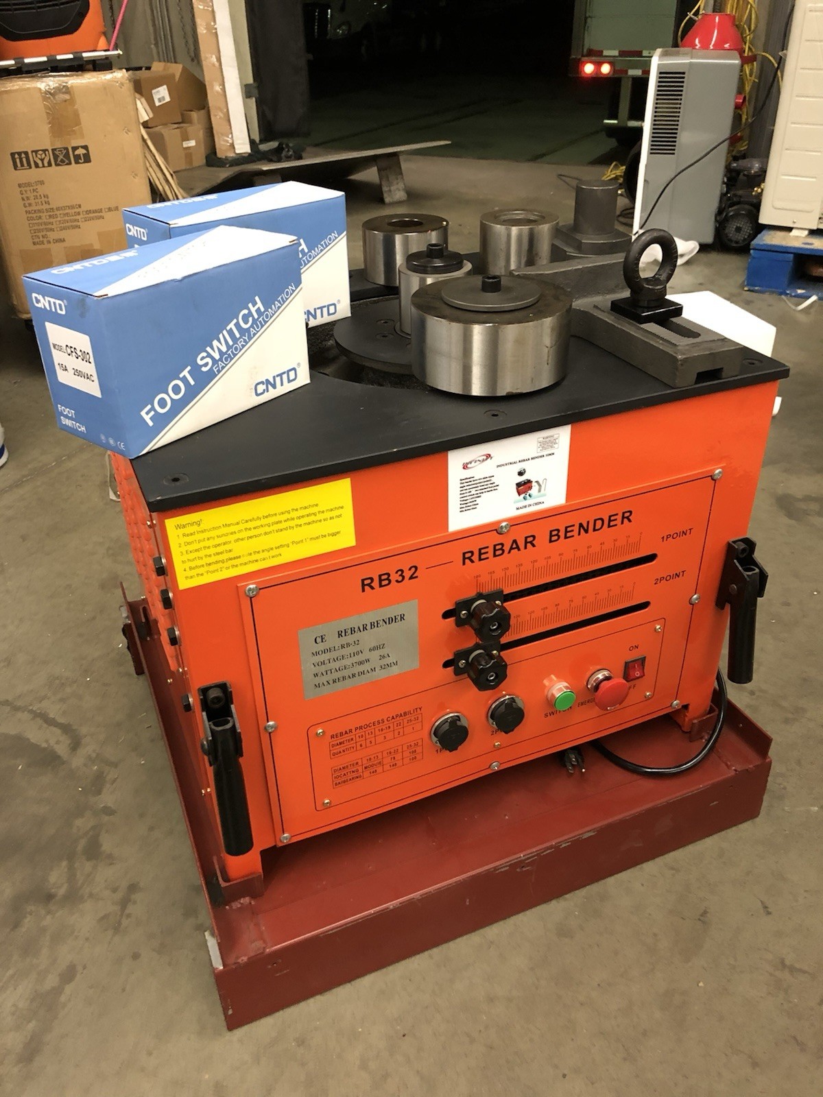 RB25 Rebar Bender Mould Die Replacement Part For Electric Bender RB-25 Machine