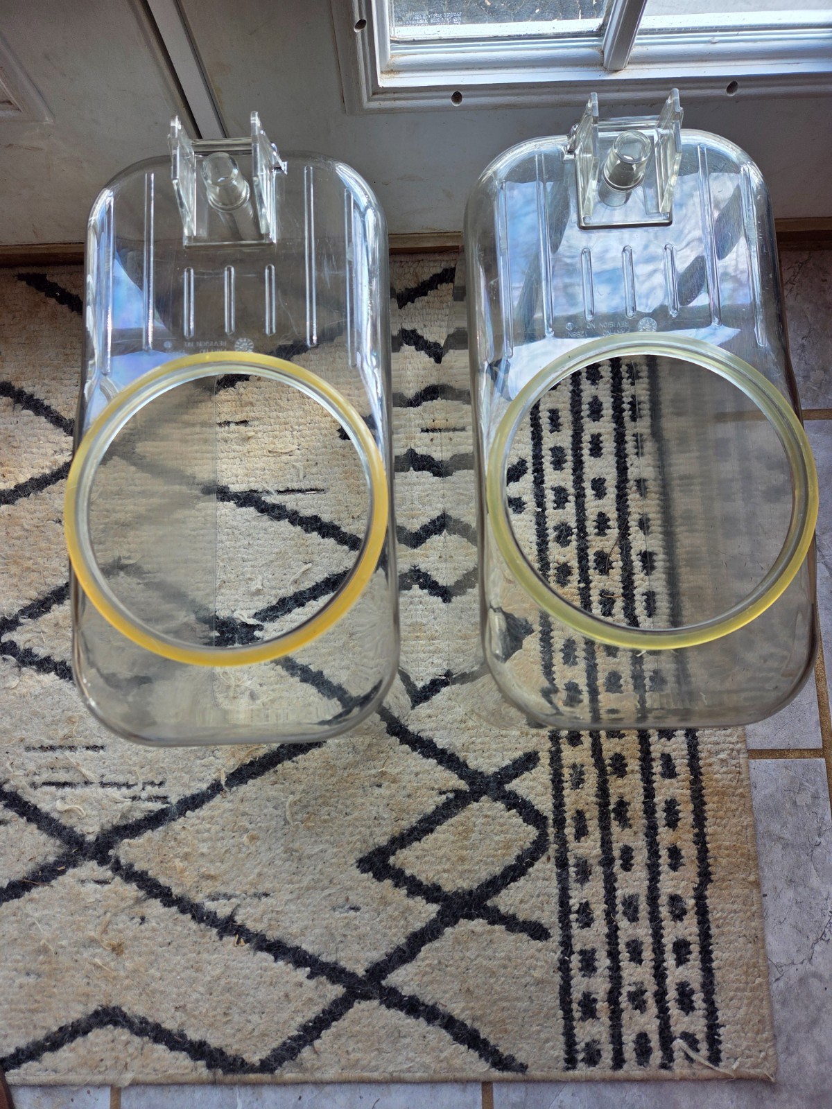 crathco 5 gallon beverage bowl w/ double wall lid and tank gasket