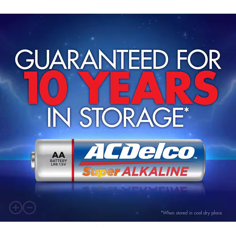 Super Alkaline AA Battery (24-Pack)