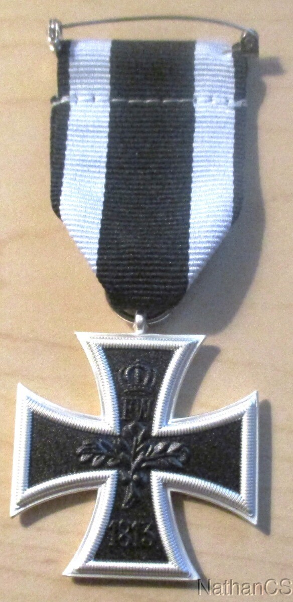 German Badges 1813-1914 Iron Cross 2nd Class Prussia Military Medal replica