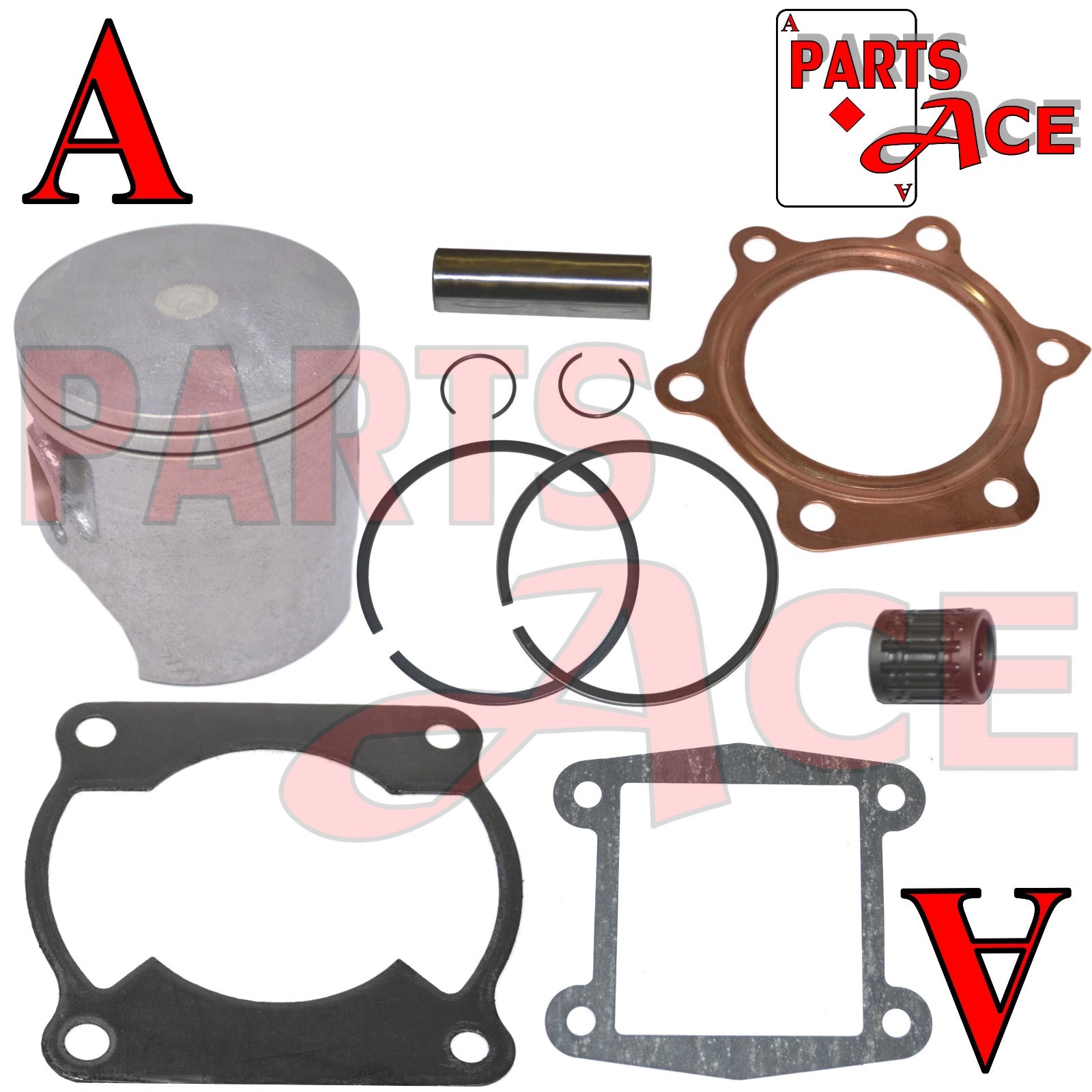 Yamaha Blaster 200 YFS 200 Piston Gasket Rings Set Kit 1988 - 2006 STD Size